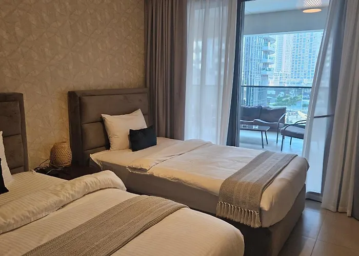 Mh - Act Tower - Burj View - 2Bhk - Ref 410